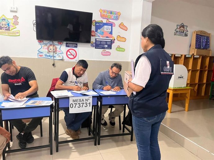 Perú.- Segunda elección presidencial: participación ciudadana fue de 72%, revela ONPE
