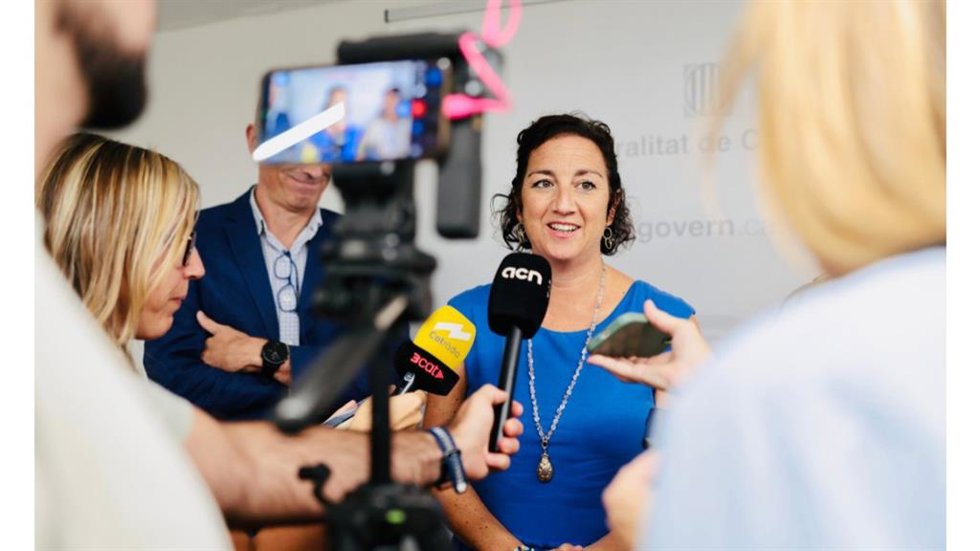 La consellera de Economía y Finanzas de la Generalitat, Alícia Romero.