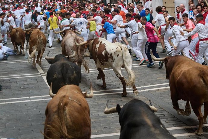 Cuarto encierro de los Sanfermines de 2026
