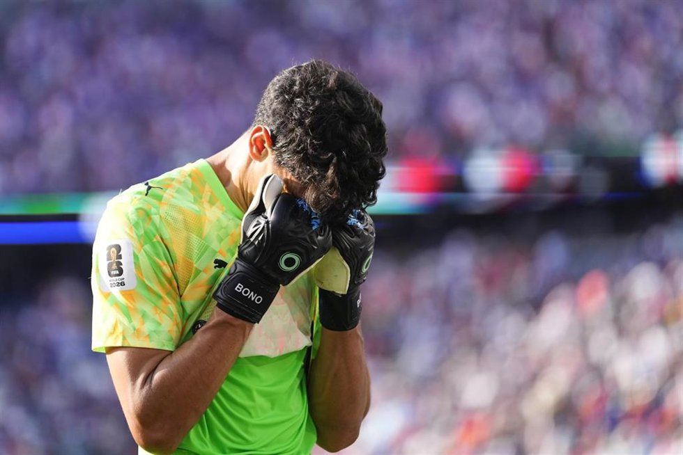 El portero marroquí Yassine Bounou tras caer eliminado ante Francia en el Mundial 2026.