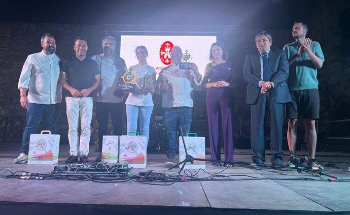Entrega de premios del VIII Concurso Nacional 'La mejor tapa de Jaén'.