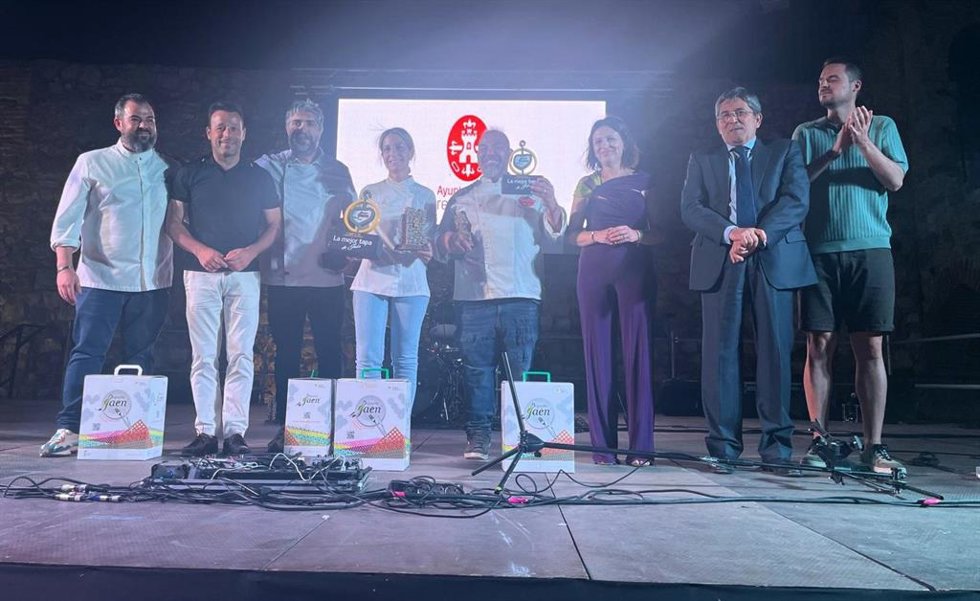 Entrega de premios del VIII Concurso Nacional 'La mejor tapa de Jaén'.