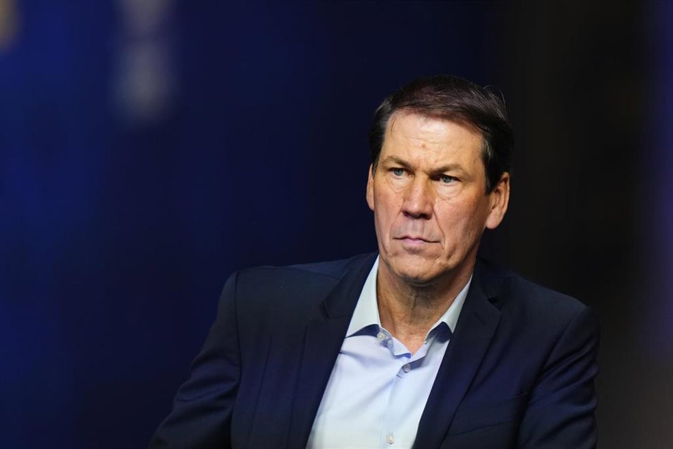 Rudi Garcia durante el partido entre España y Bélgica de los cuartos de final del Mundial 2026