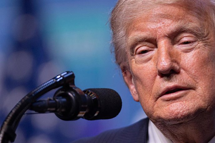 El presidente estadounidense, Donald Trump