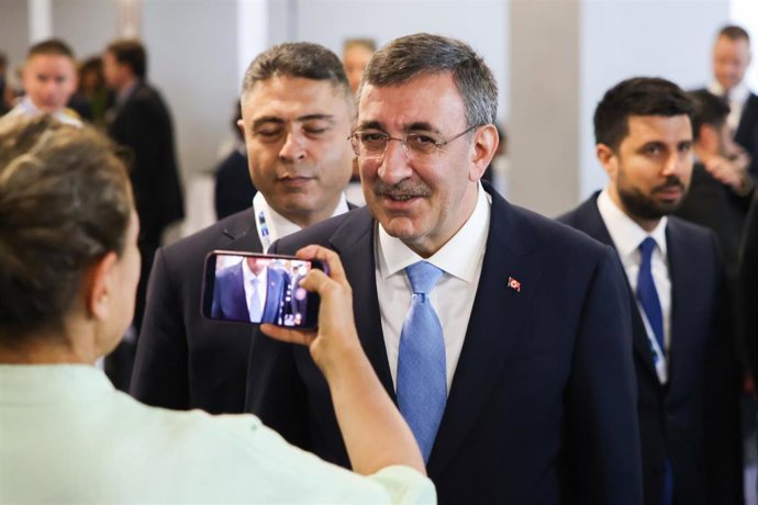 Archivo - El vicepresidente turco, Cevdet Yılmaz
