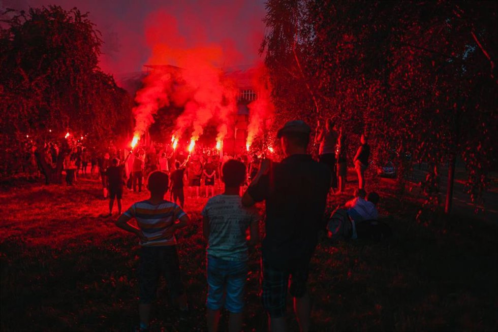 Archivo - Conmemoración en Varsovia (Polonia) de la masacre de Volinia, el 11 de julio de 2023 (imagen de archivo) 