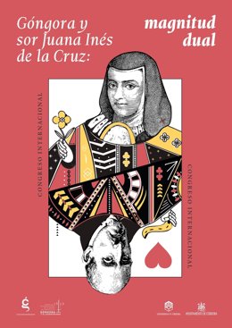 Cartel del Congreso Internacional 'Góngora y sor Juana Inés de la Cruz: magnitud dual'.