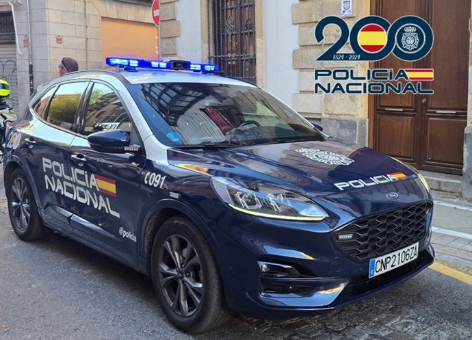 Vehículo de la Policía Nacional. Archivo.