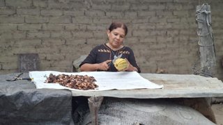 Erica Chulucanas, productora de cacao en Perú