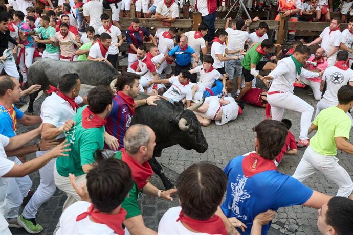 Quinto encierro de los Sanfermines de 2026