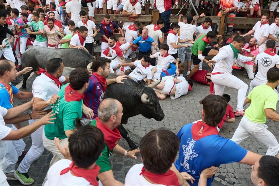 Quinto encierro de los Sanfermines de 2026