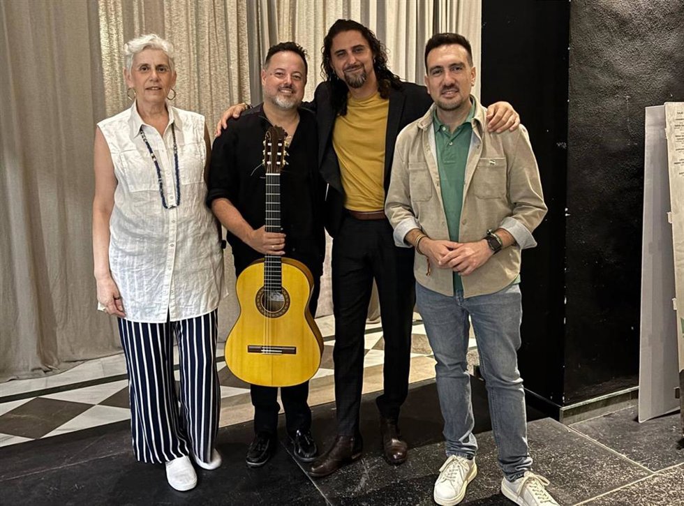 Celebración de una actuación en Alcalá (Sevilla)