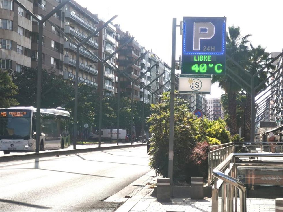 Calor en Logroño