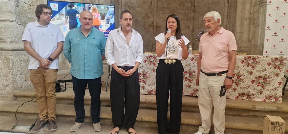 La consejera de Bienestar Social, Bárbara García Torijano, en el Comité Autonómico de Cruz Roja Castilla-La Mancha.