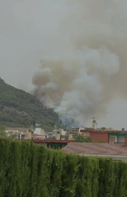 Incendio en Rute (Córdoba)