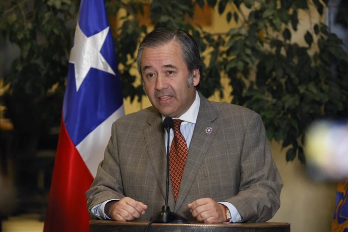 Valparaiso, 11 de mayo 2026 Punto de prensa del presidente de la comisión de Hacienda, el diputado Agustin Romero Sebastian Cisternas/Aton Chile