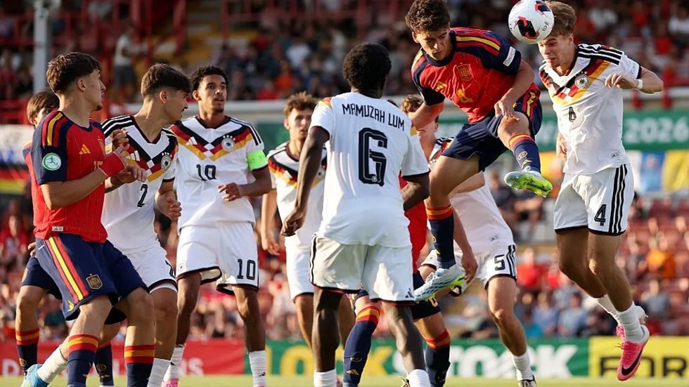 España - Alemania, Europeo Sub 19
