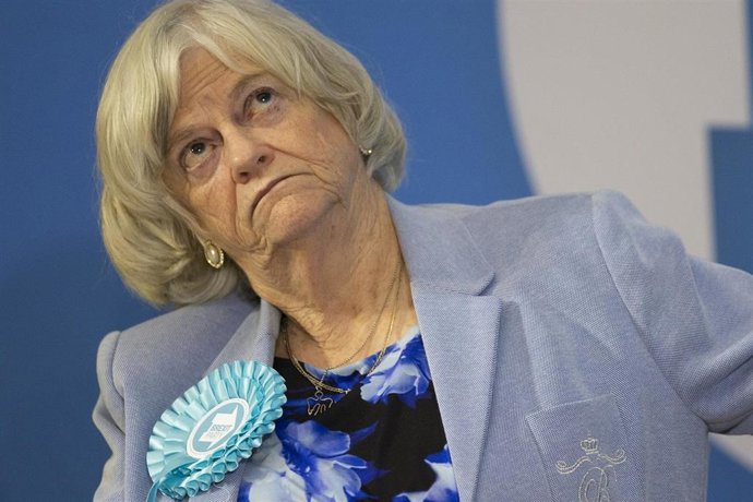 Archivo - La política conservadora británica Anne Widdecombe