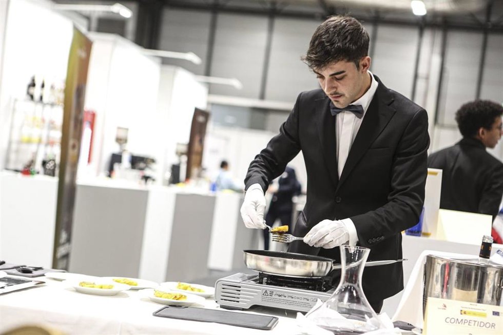 Un alumno de Formación Profesional (FP)