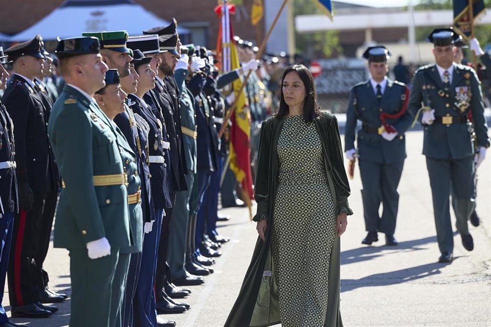 Archivo - La directora general de la Guardia Civil, Mercedes González