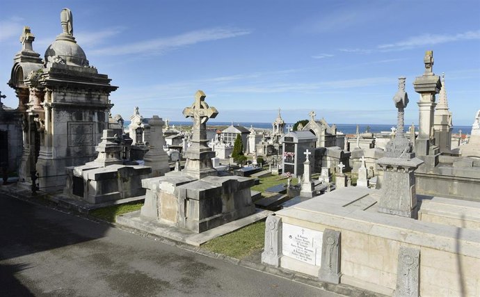 Archivo - Cementerio de Ciriego, en Santander.-ARCHIVO