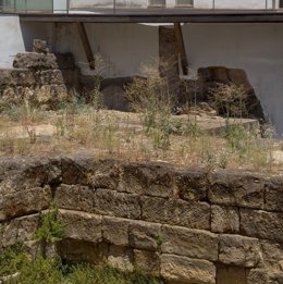 Estado del Templo Romano de Córdoba.