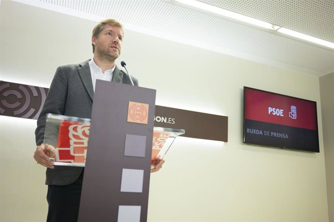 Archivo - El diputado del PSOE en las Cortes Marcel Iglesias