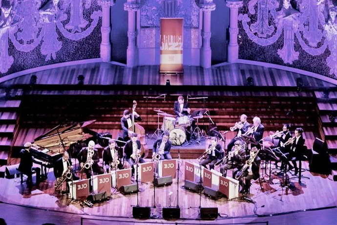 Archivo - La Barcelona Jazz Orchestra, que actuará junto a Jesse Davis el martes 14 de julio en el IX Festival Internacional de Jazz de Salamanca