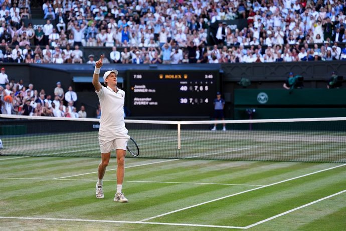 Jannik Sinner, final de Wimbledon