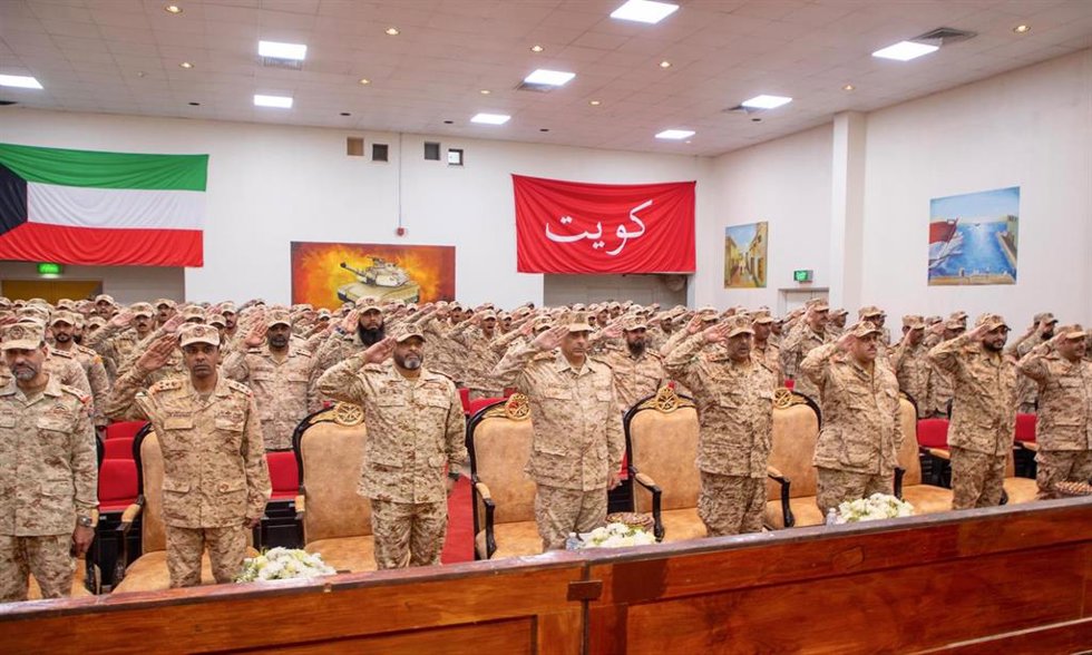 Archivo - Militares del Ejército de Kuwait (archivo)