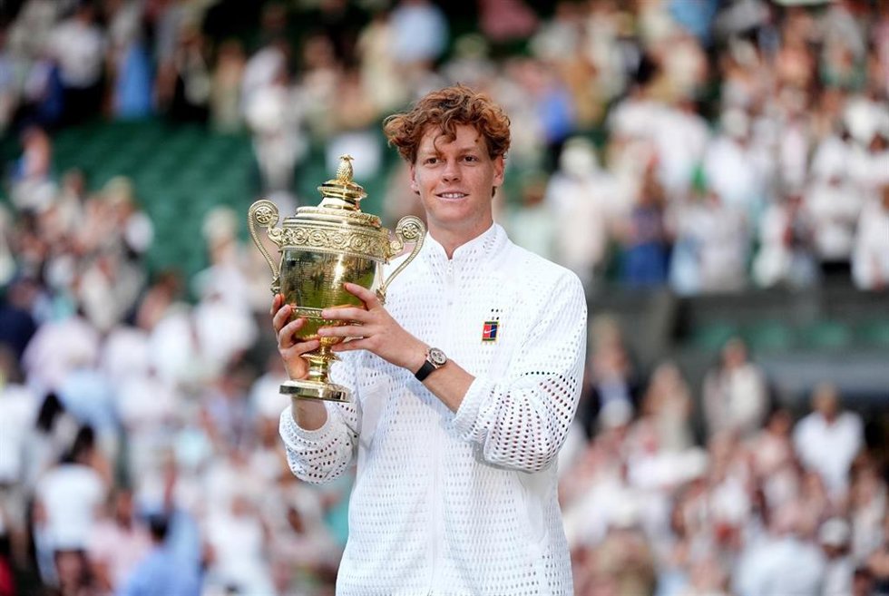 Jannik Sinner, campeón de Wimbledon