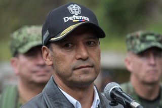 Archivo - El ministro de Defensa de Colombia, Pedro Arnulfo Sánchez, en una imagen de archivo