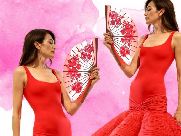 No sin su sello español: el espectacular vestido de Nieves Álvarez para su preboda en París con Bill Saad