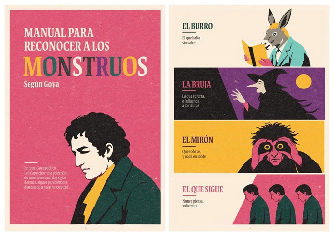 Primer premio del concurso de cómic 'Universo Goya'.