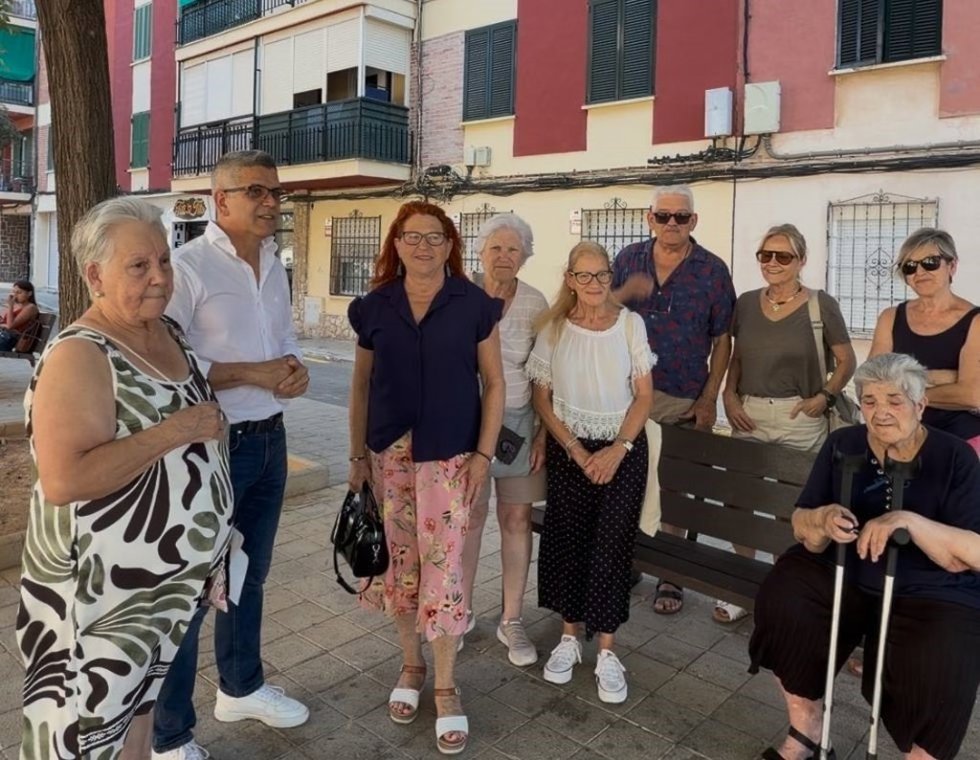 El PSOE de Palma pide a Cort un nuevo local para la Asociación de Gent Gran de Son Cladera.