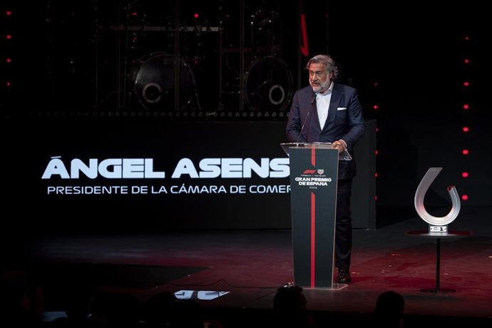 El presidente de la Cámara de Comercio de Madrid, Ángel Asensio, en la presentación de Madring