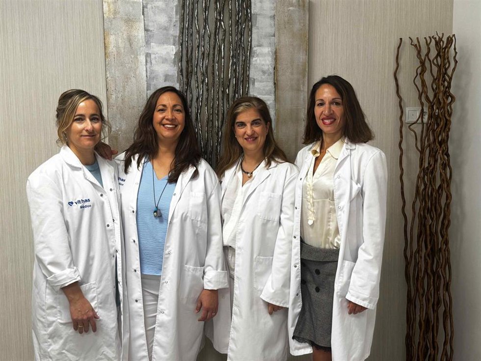 Equipo que integra la Unidad de Terapia Neural del Hospital Vithas Xanit