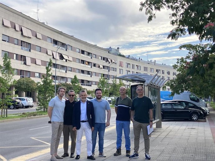 El nuevo ajardinamiento del Paseo del Prior incorpora 58 árboles, 1.366 arbustos y 1.325 m2 de zonas verdes