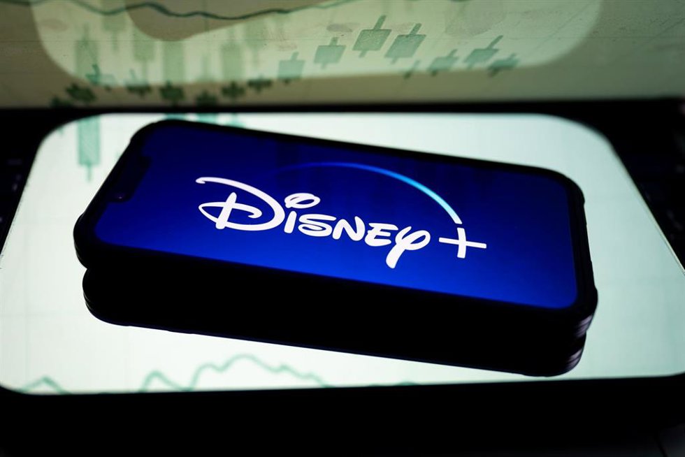 Archivo - October 24, 2025, Poland: In this photo illustration, a Disney+ logo seen displayed on a smartphone.