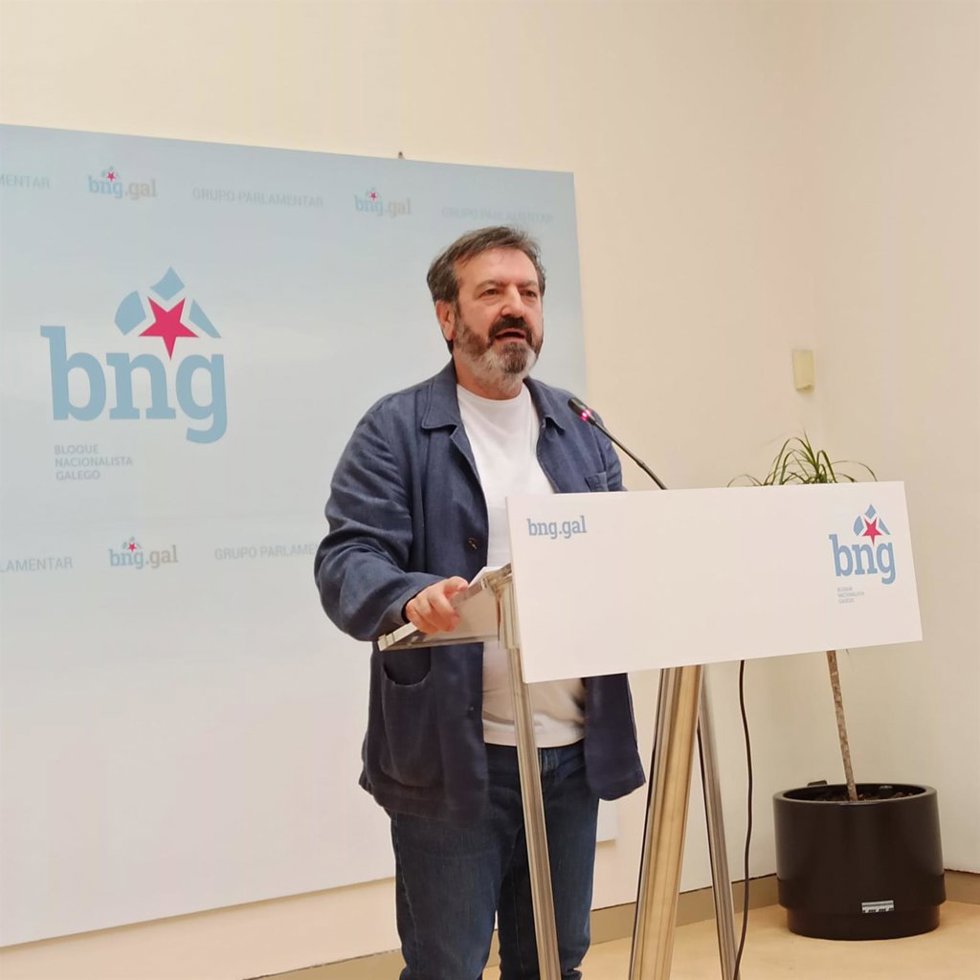 Archivo - Luís Bará, diputado del BNG