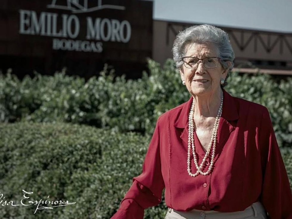 Felisa Espinosa, viuda de Emilio Moro y madre de Javier y José Moro ha fallecido a los 92 años