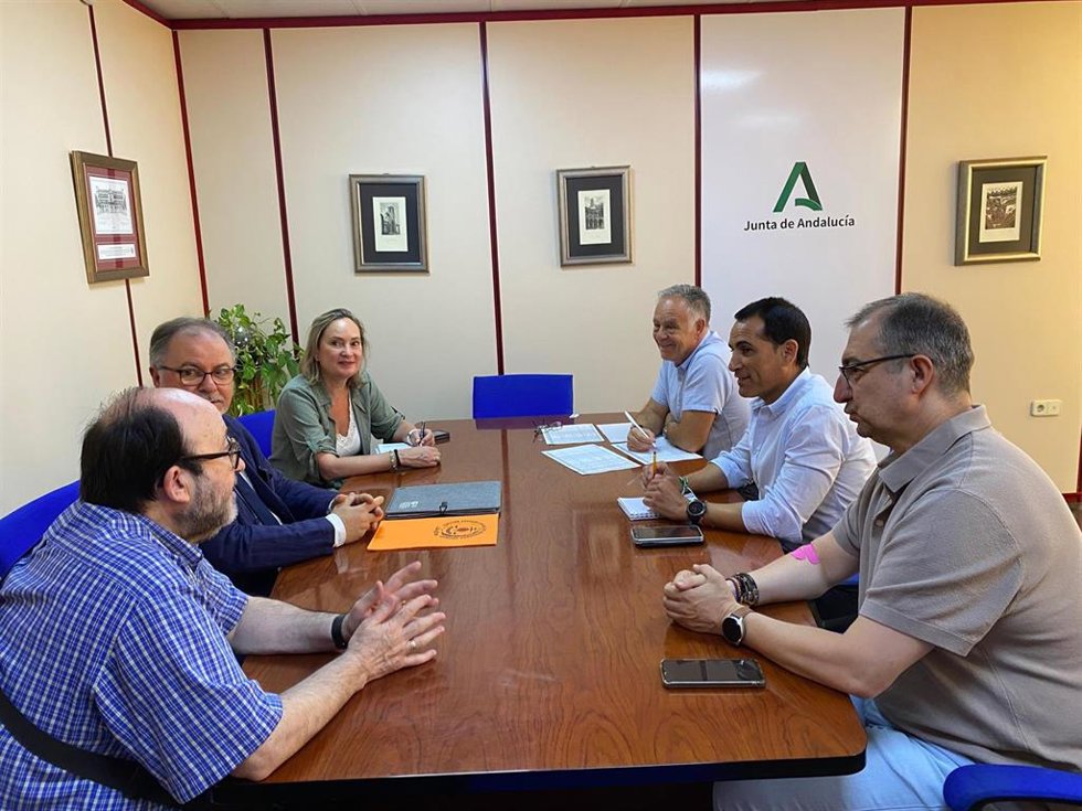 Reunión con el Colegio de Graduados Sociales