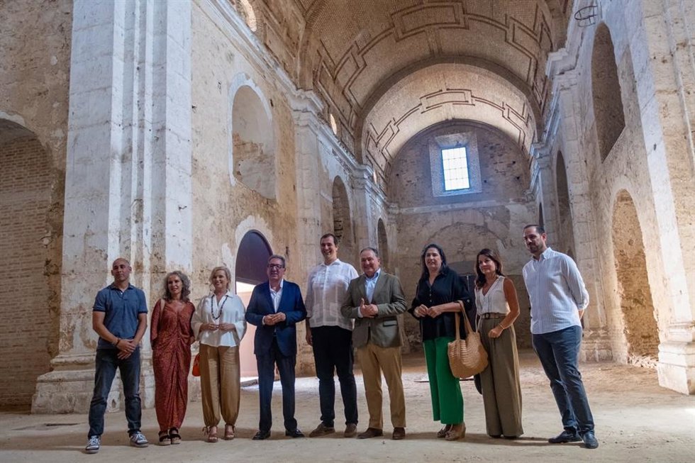 Visita al antiguo Colegio Jesuita de Santa Catalina, en Trigueros.