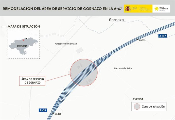 Zona de la actuación