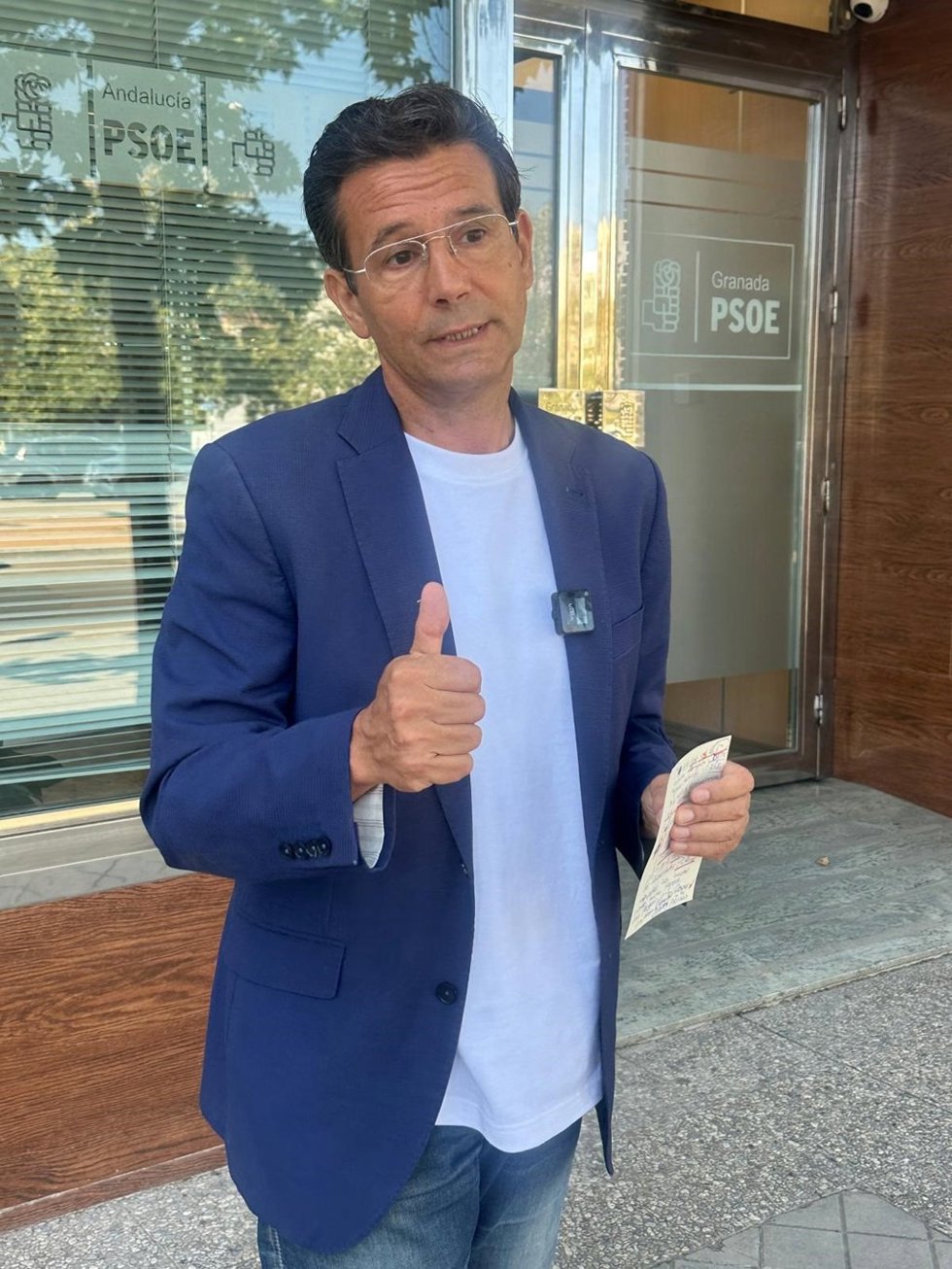 El parlamentario andaluz del PSOE Paco Cuenca.