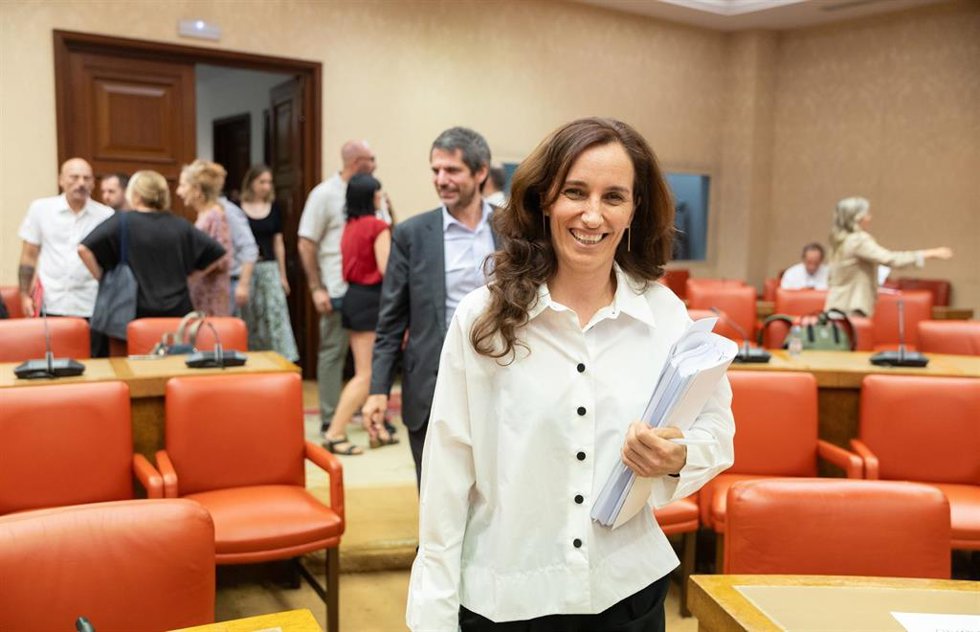 La ministra de Sanidad, Mónica García.