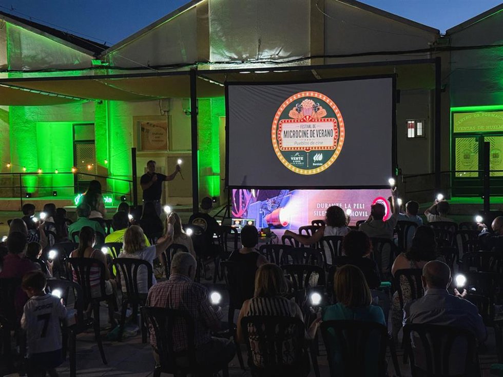 El Festival de Microcine de Iberdrola en Ventas de Huelma .