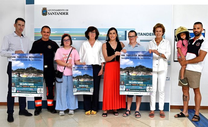 La VIII Travesía a Nado Bomberos 'Semana Grande' supera ya los 550 inscritos