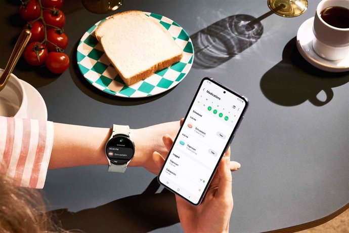 Archivo - Samsung introduce una función de seguimiento de medicamentos en Samsung Health.