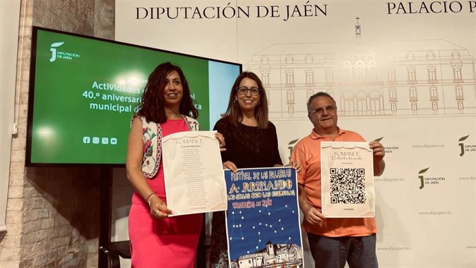 Presentación del VI Festival de las Palabras de Valdepeñas de Jaén